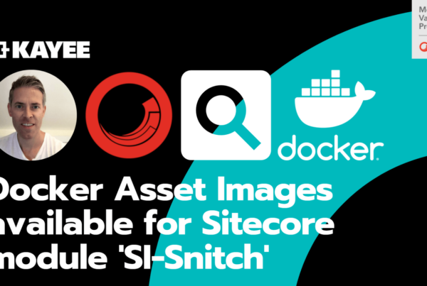 Docker Asset Images available for Sitecore module 'SI-Snitch'