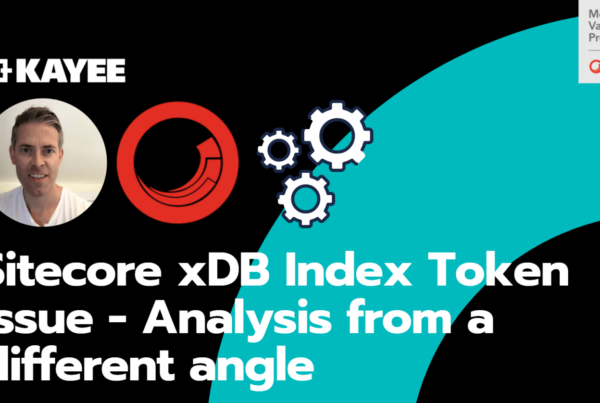 Sitecore xDB Index Token issue - Analysis from a different angle
