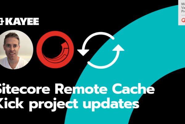 Sitecore Remote Cache Kick project updates