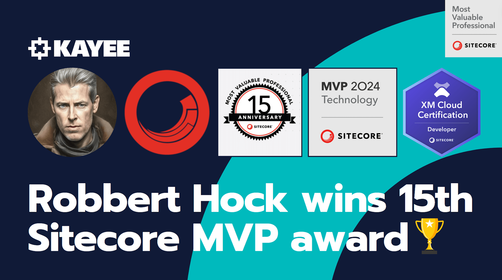 Robbert Hock wins 15th Sitecore MVP award