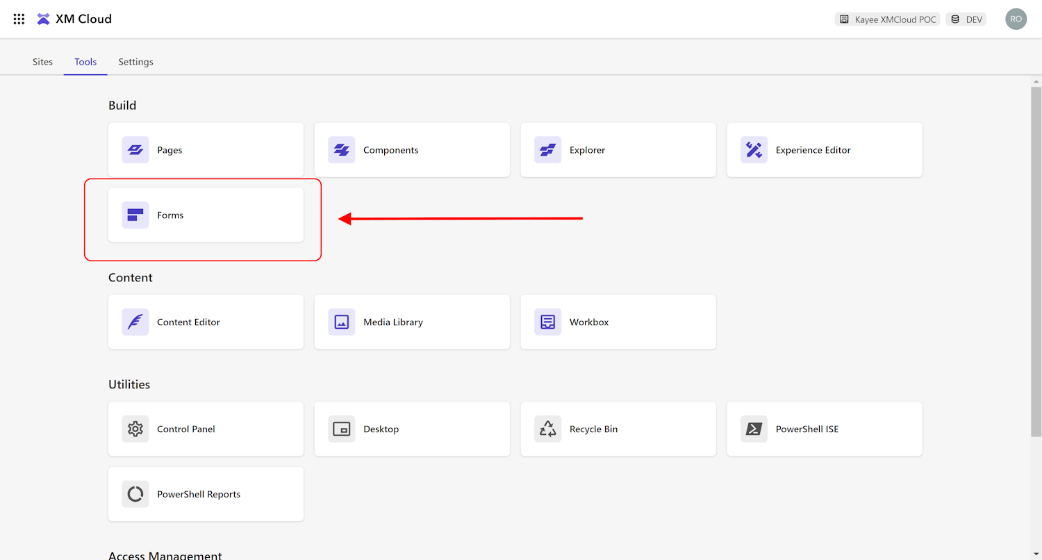 Sitecore XM Cloud Forms - A first look