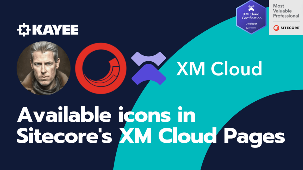 Available icons in Sitecore's XM Cloud Pages