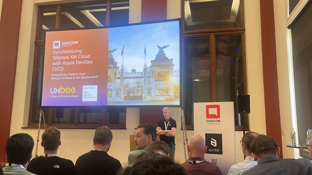 SUGCON Europe 2025 - Robbert Hock - Synchronizing Sitecore XM Cloud with Azure DevOps CI-CD