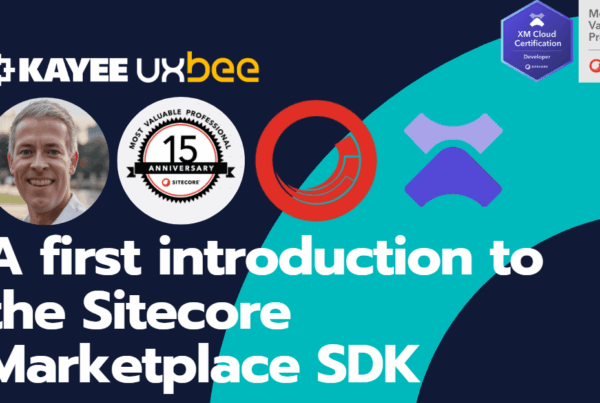 A first introduction to the Sitecore Marketplace SDK