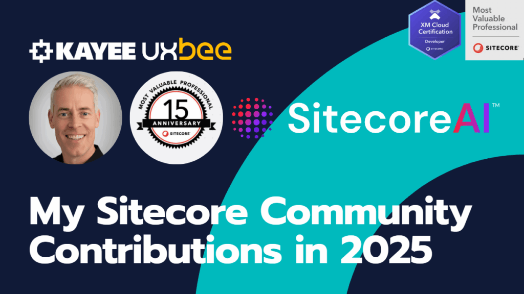 My Sitecore Community Contributions in 2025